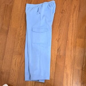 Old Navy Men's Sky Blue Cargo Pants
